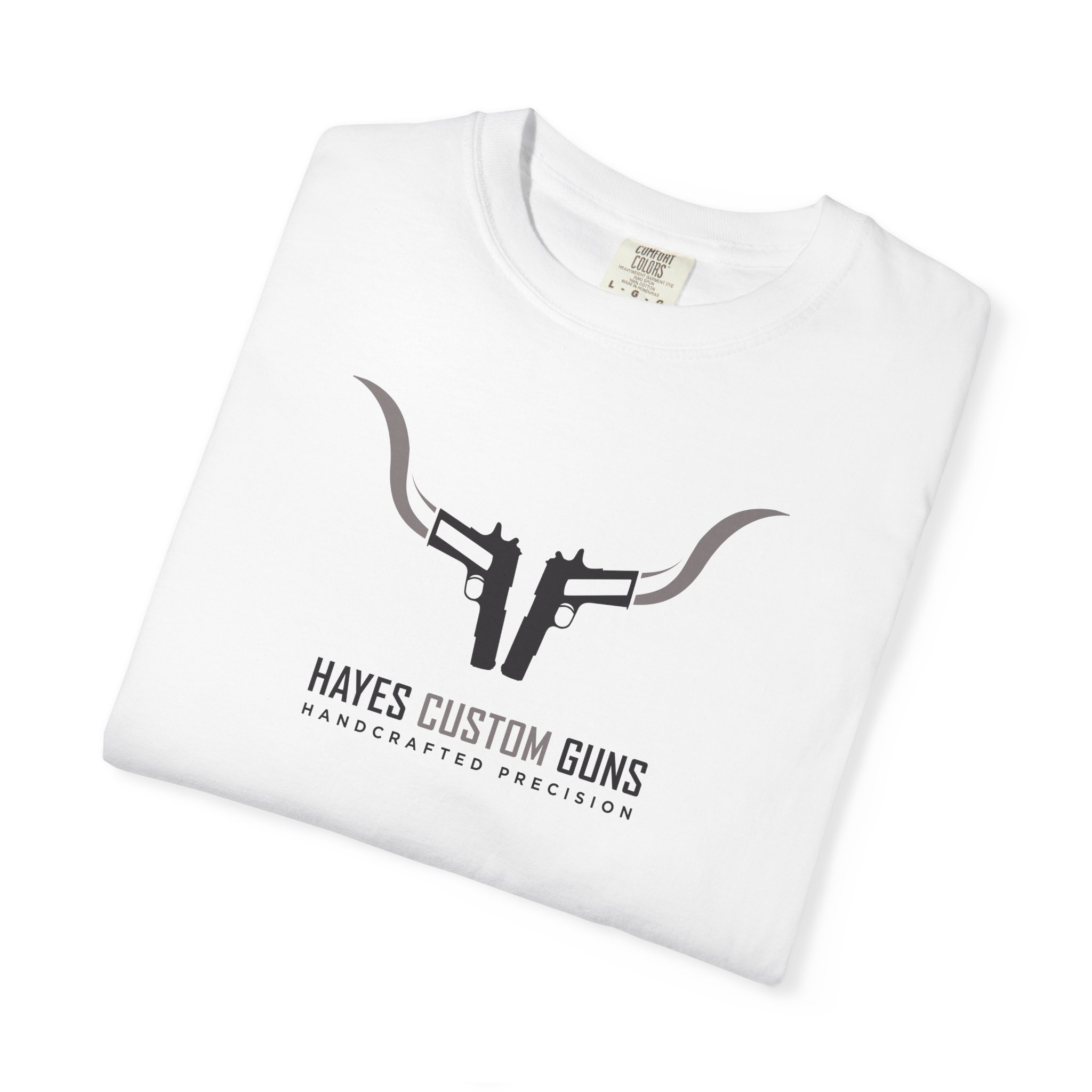 Hayes Custom Guns Longhorn Logo T-Shirt - Image 3